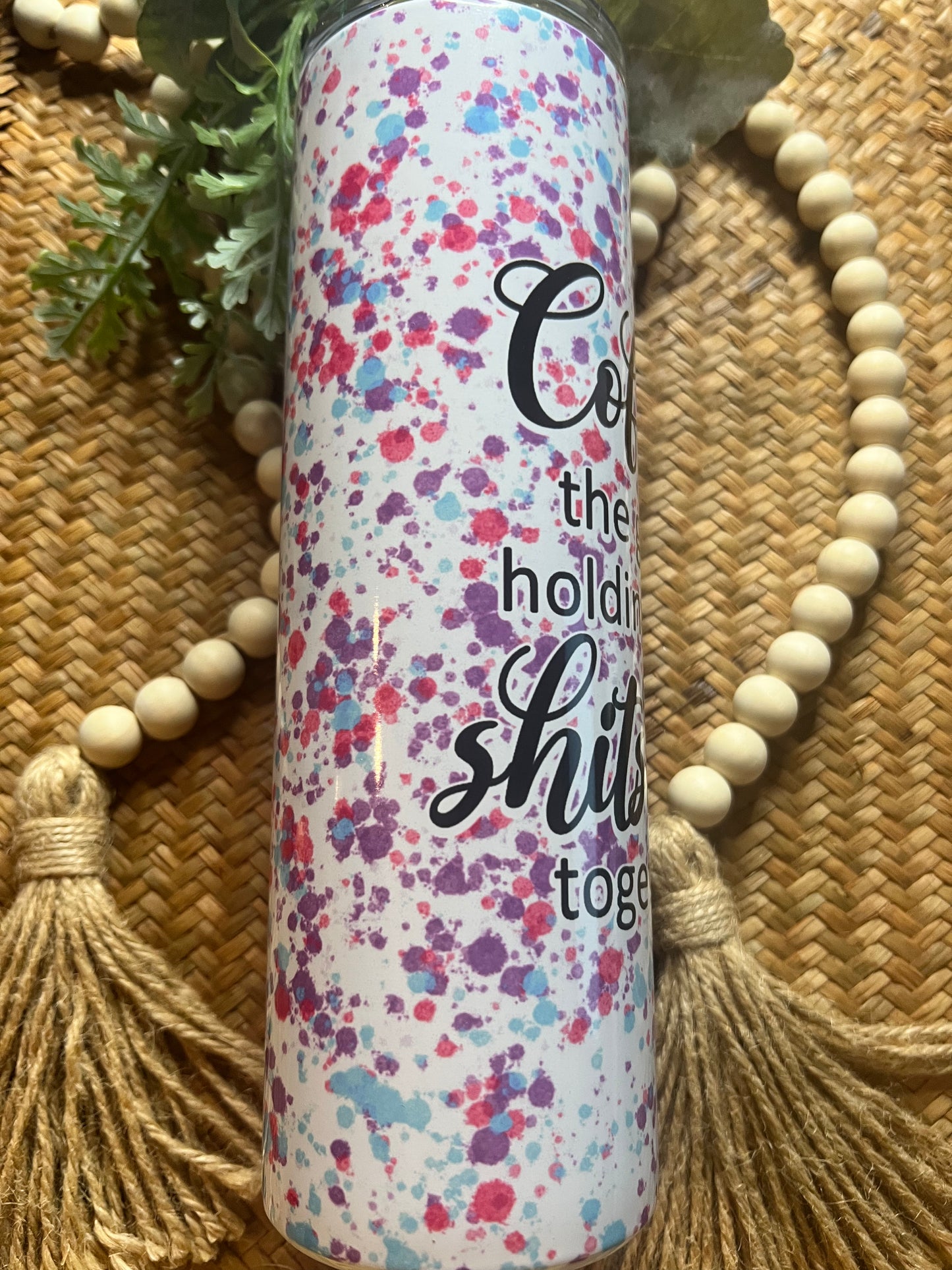 Coffee glue holding shitshow together