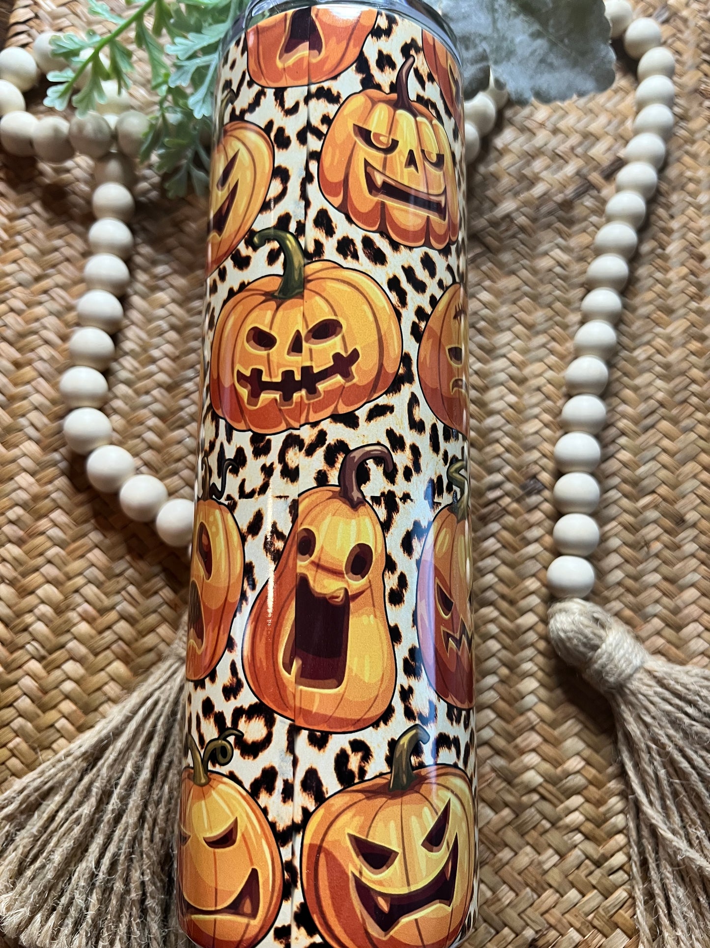 Pumpkin Junkie Leopard