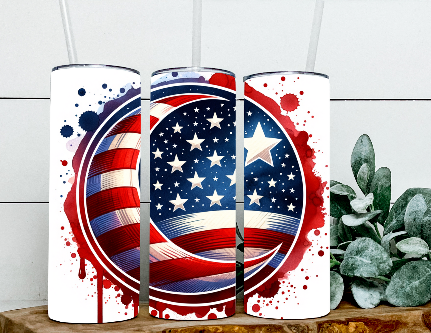 American Moon & Stars Flag