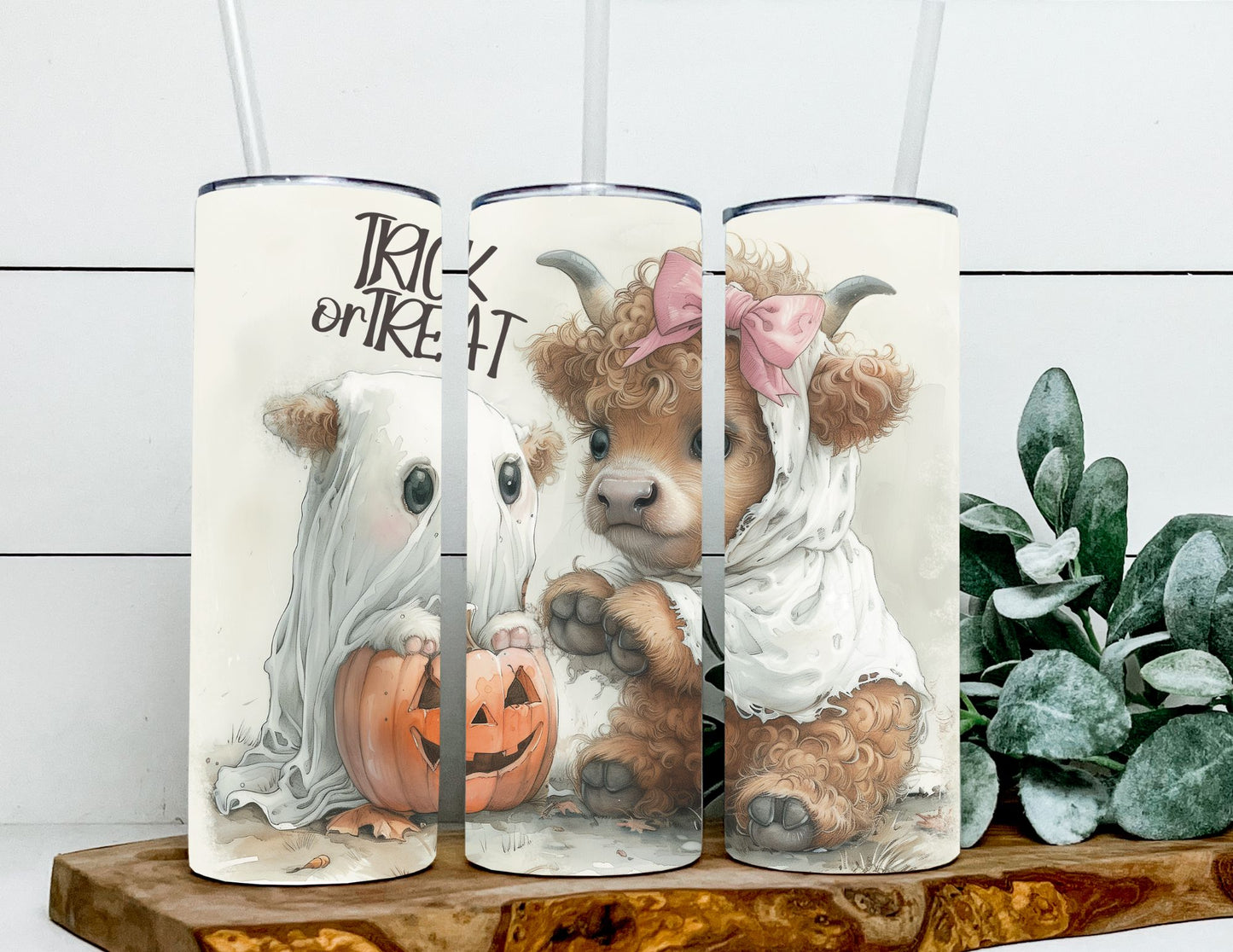 Tracy and Trey the Trick or Treat Highland