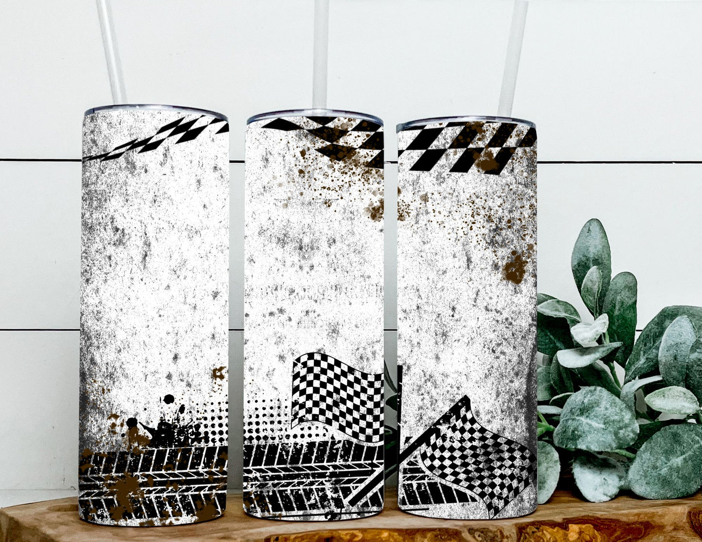 Race Track Checkered Flag-Custom