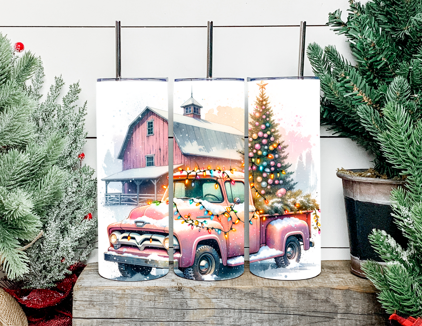 Country Blush Christmas