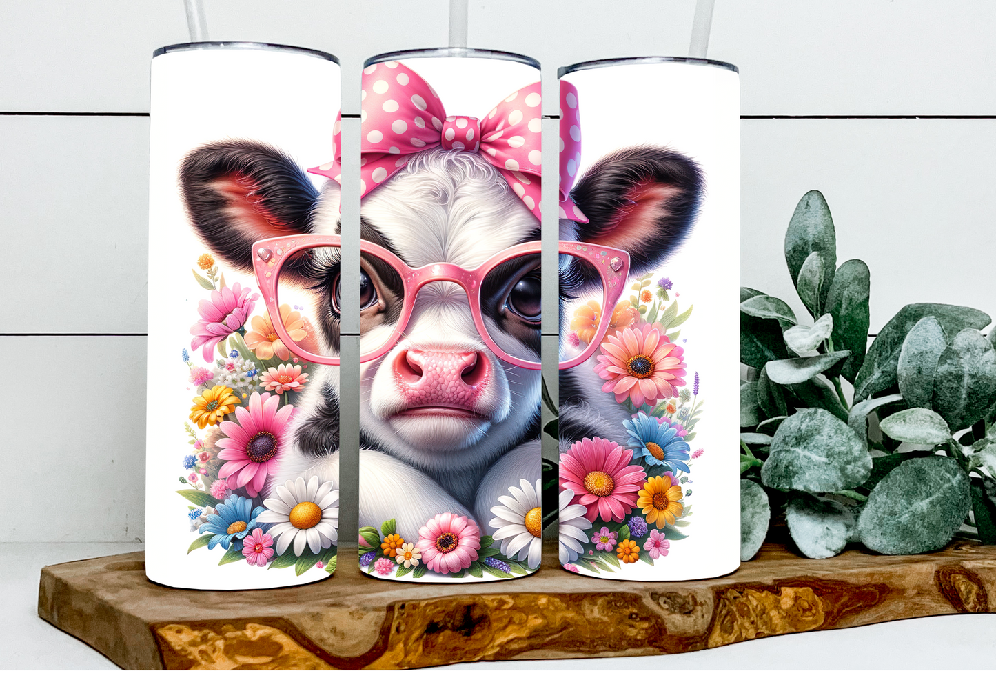 Heidi the Floral Cow