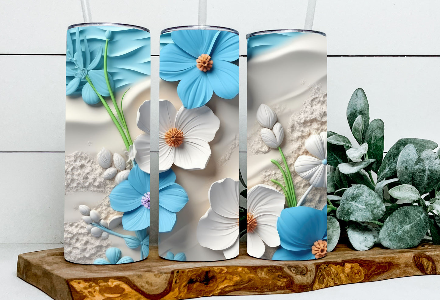 3D Sand and Floral