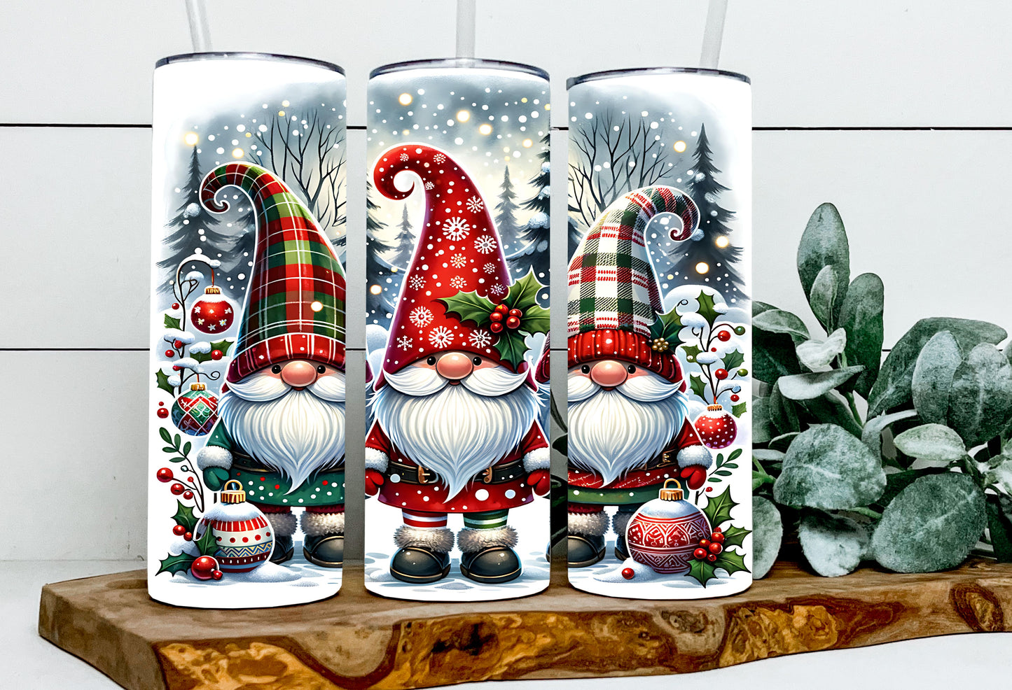 Christmas Snowy Gnomes