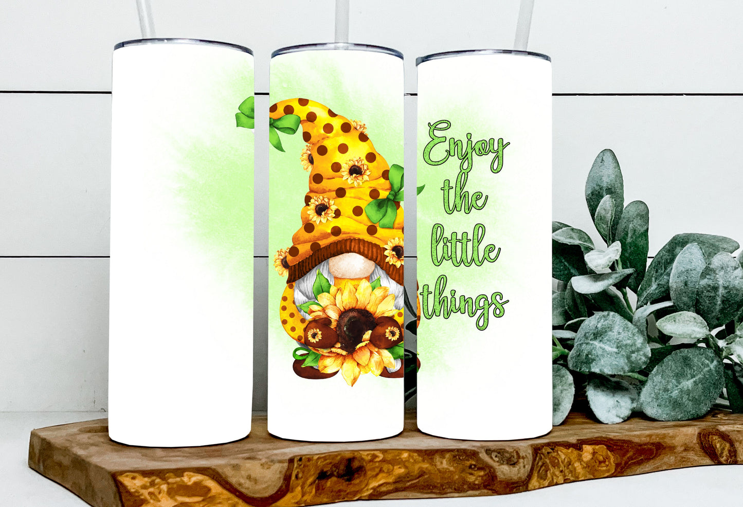 Enjoy the Little Things Sunflower Gnome