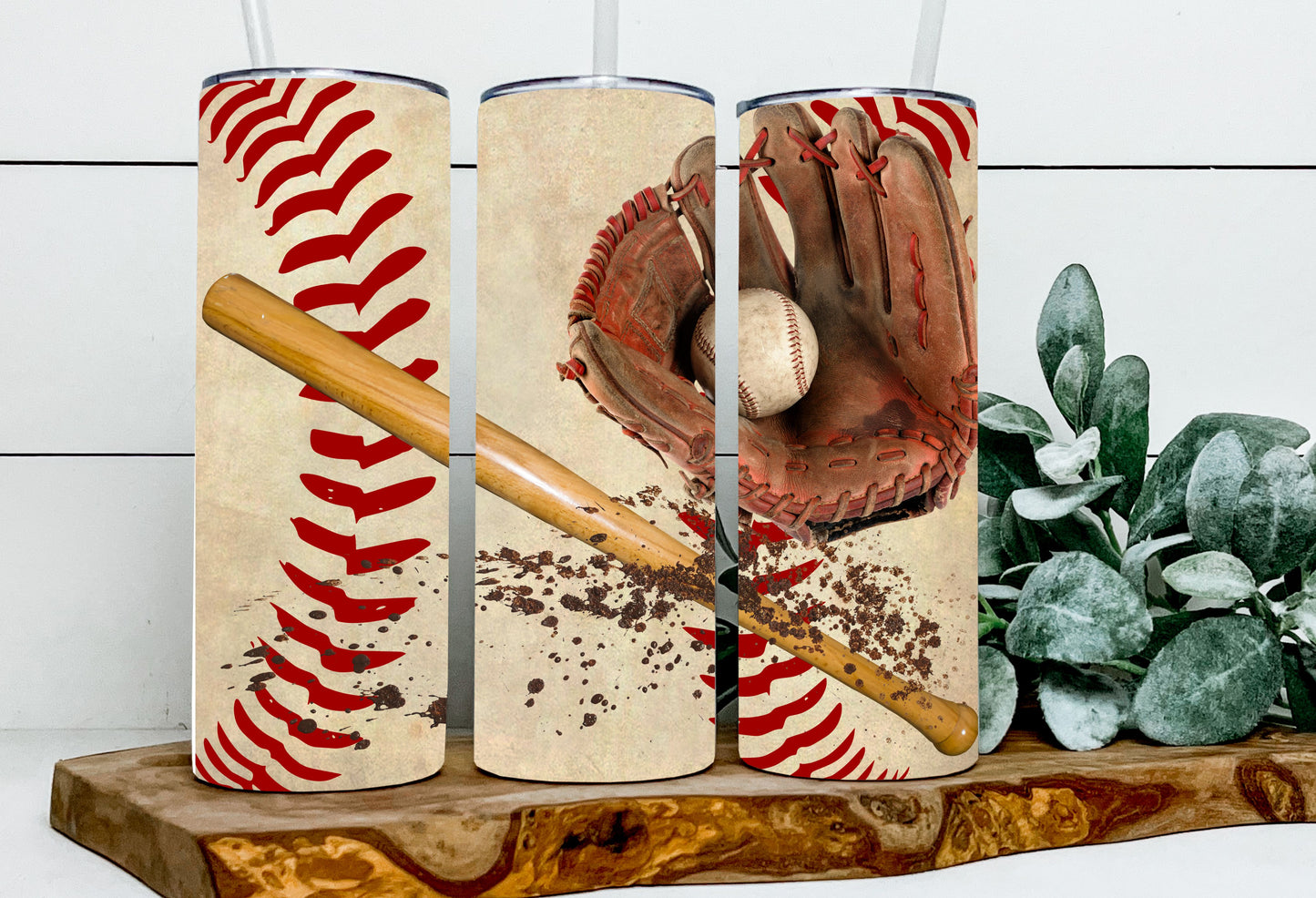 Baseball Glove & Bat