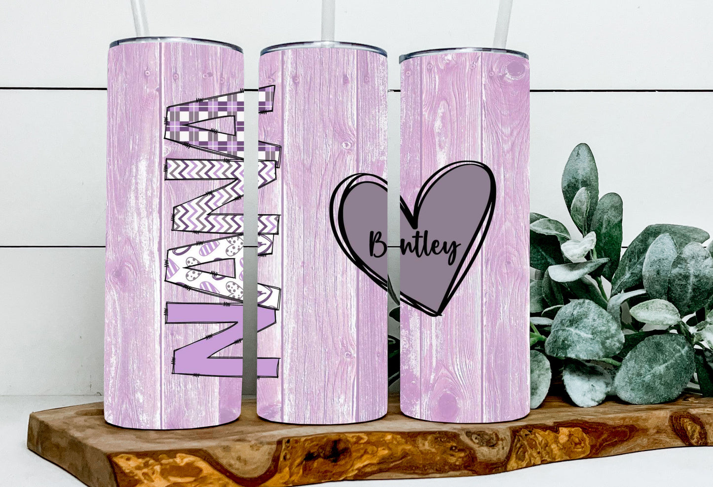 Nana Purple Custom Hearts