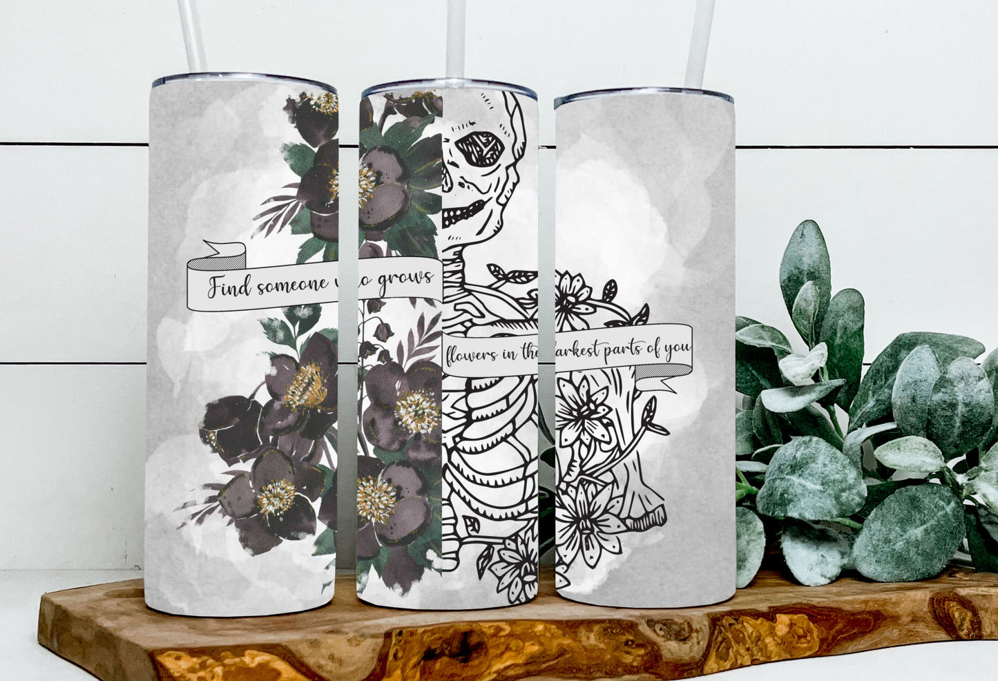 Find Someone who Grows Flowers Skeleton