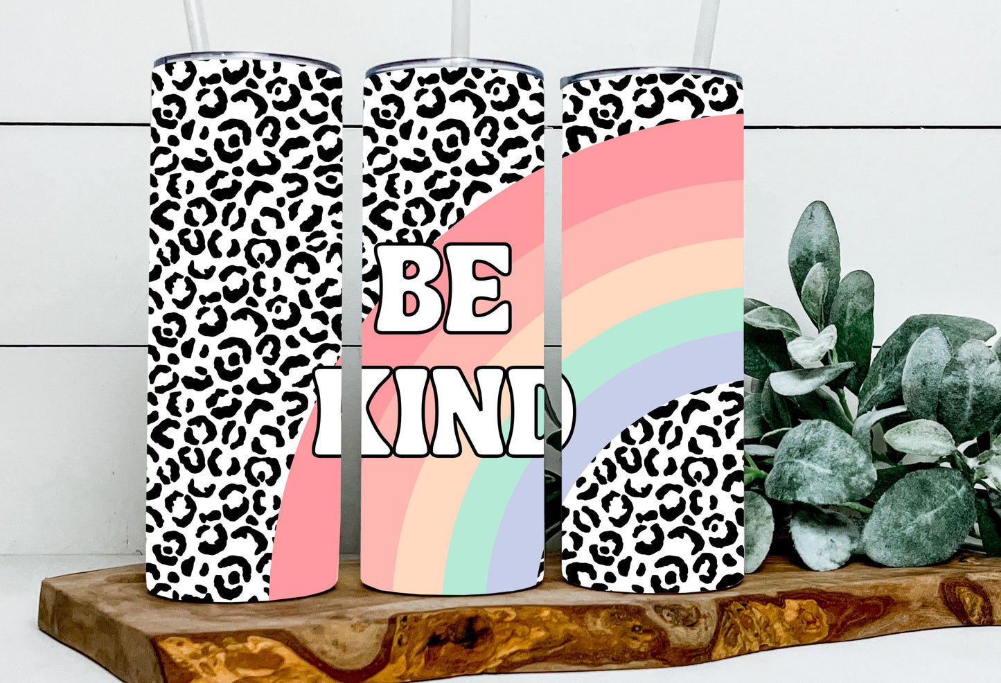 Leopard Rainbow Be Kind