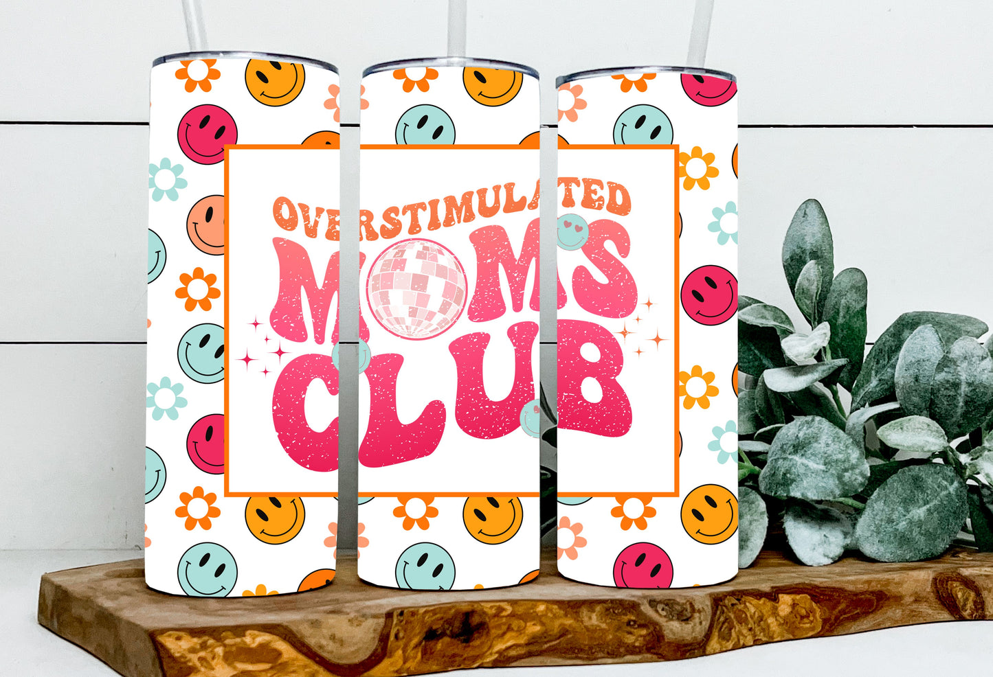 Overstimulated Moms Club Smileys
