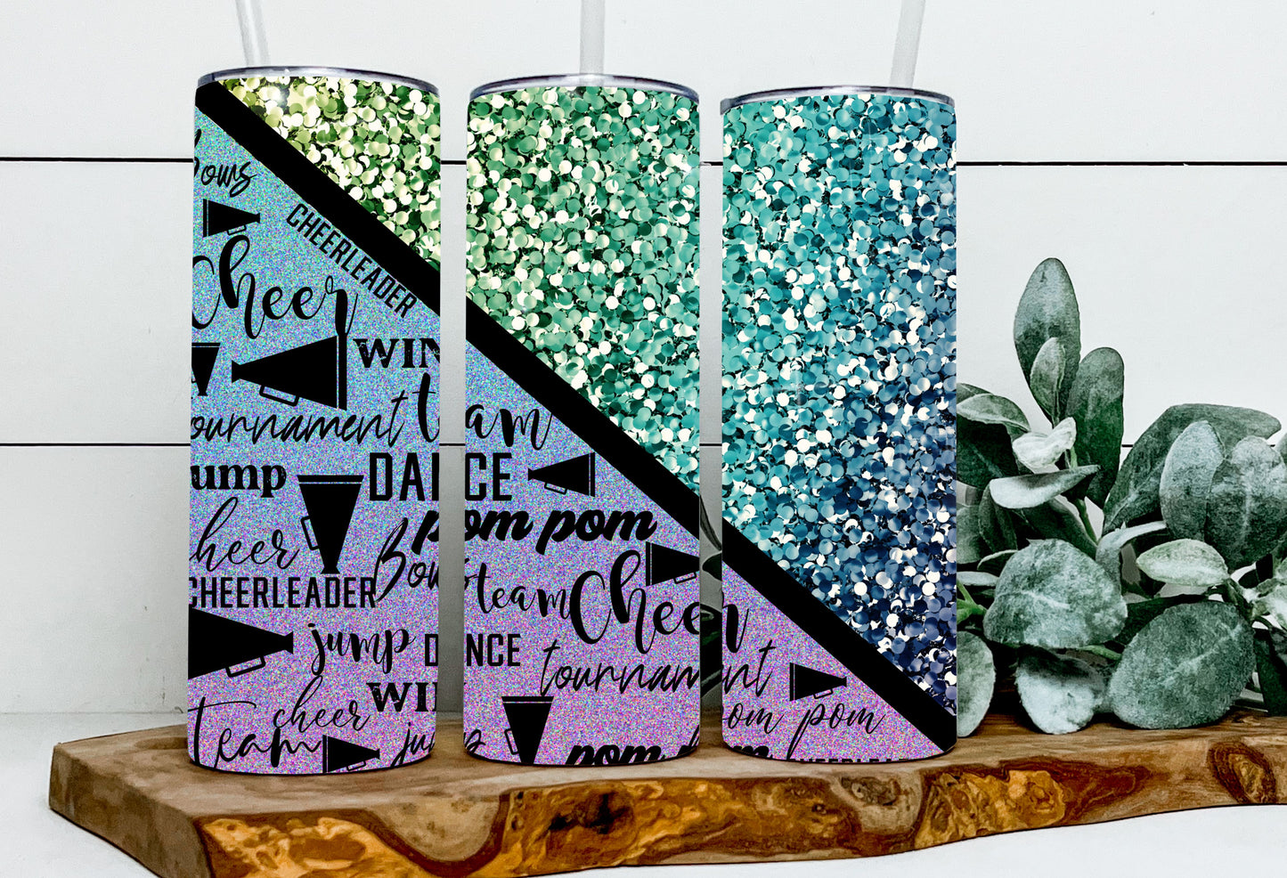 Cheer Dance Pom Jump Glitter