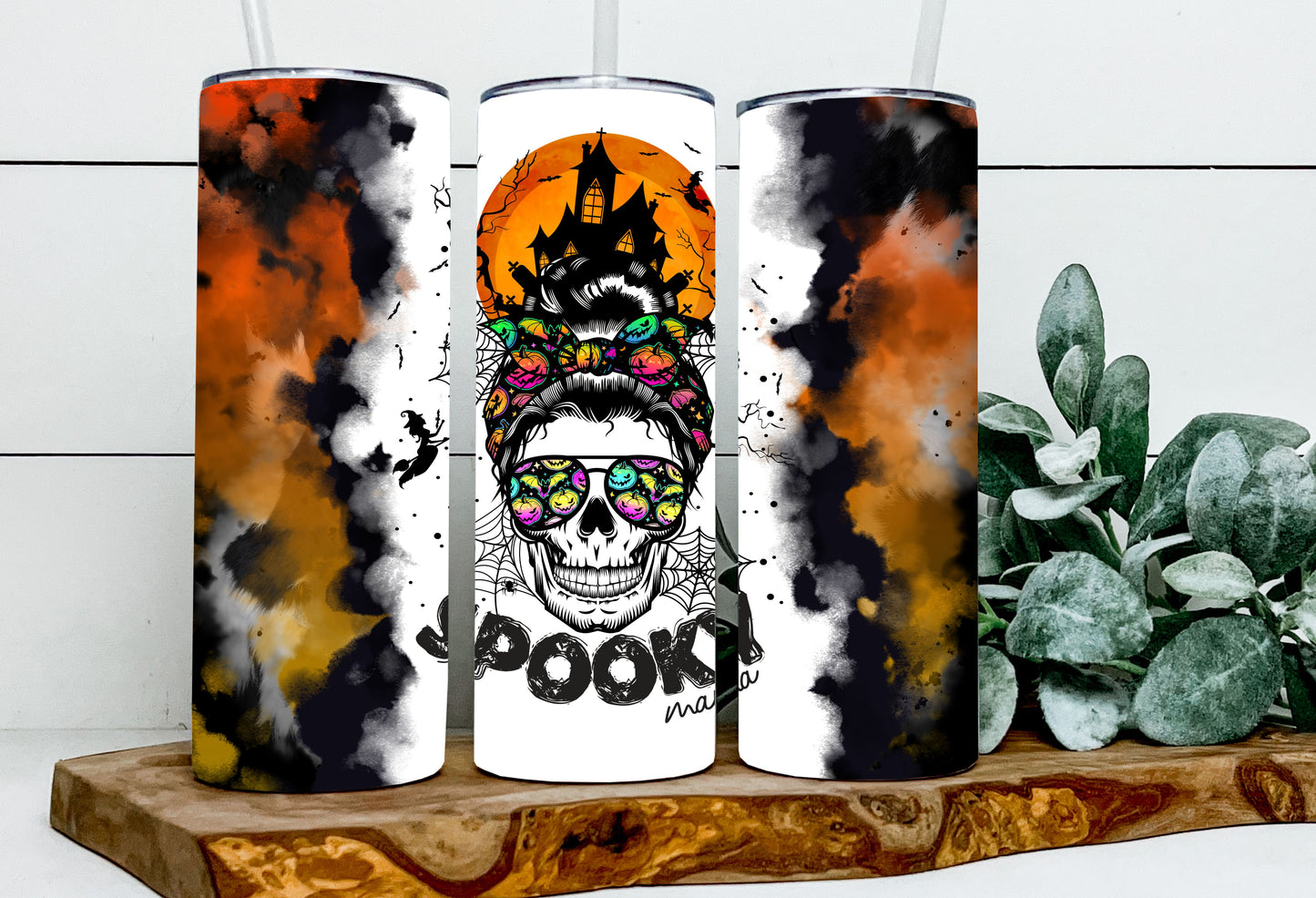 Spooky Mama Black & Orange