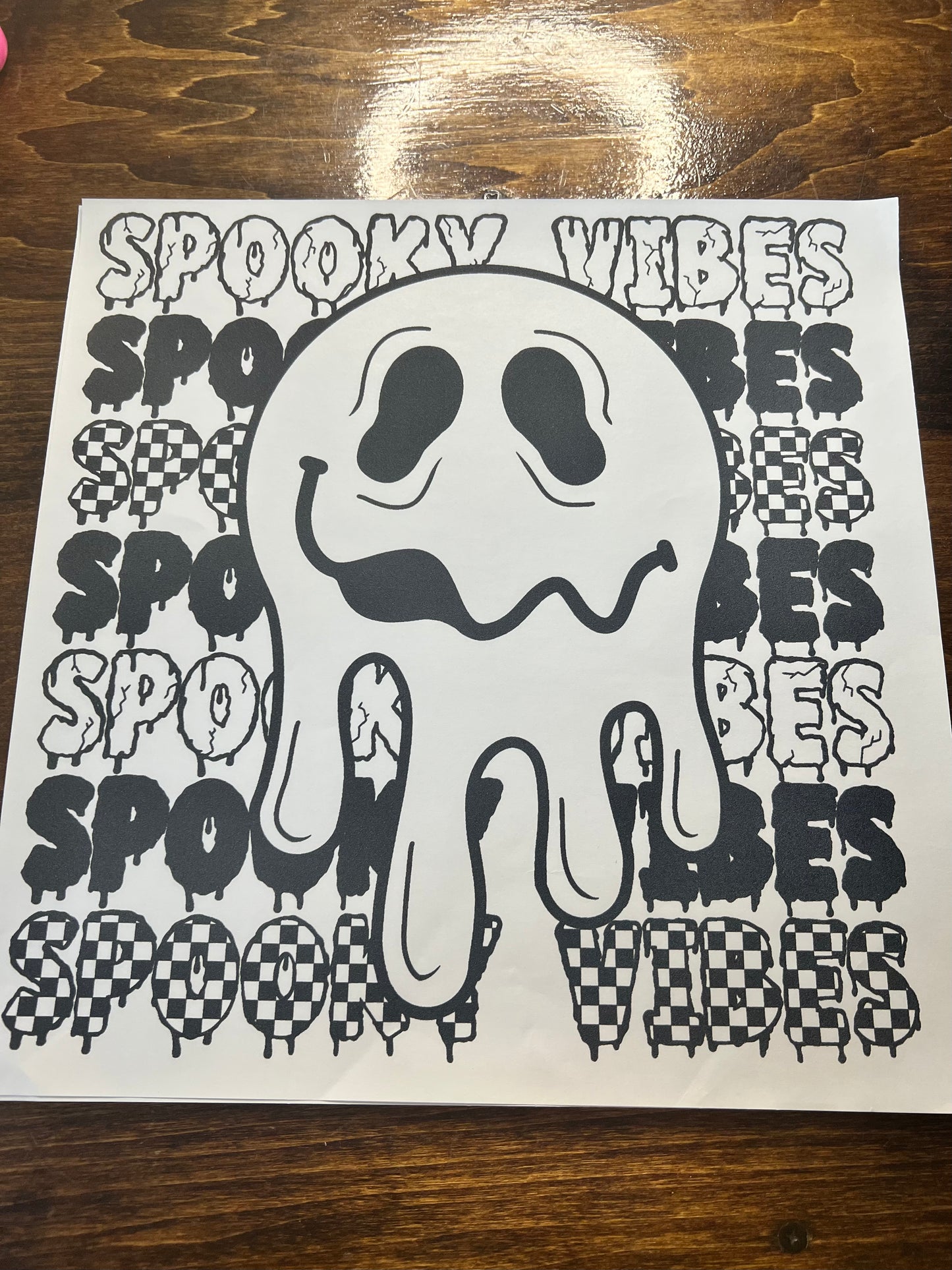 Spooky Vibes Stack Ghost Drip HT
