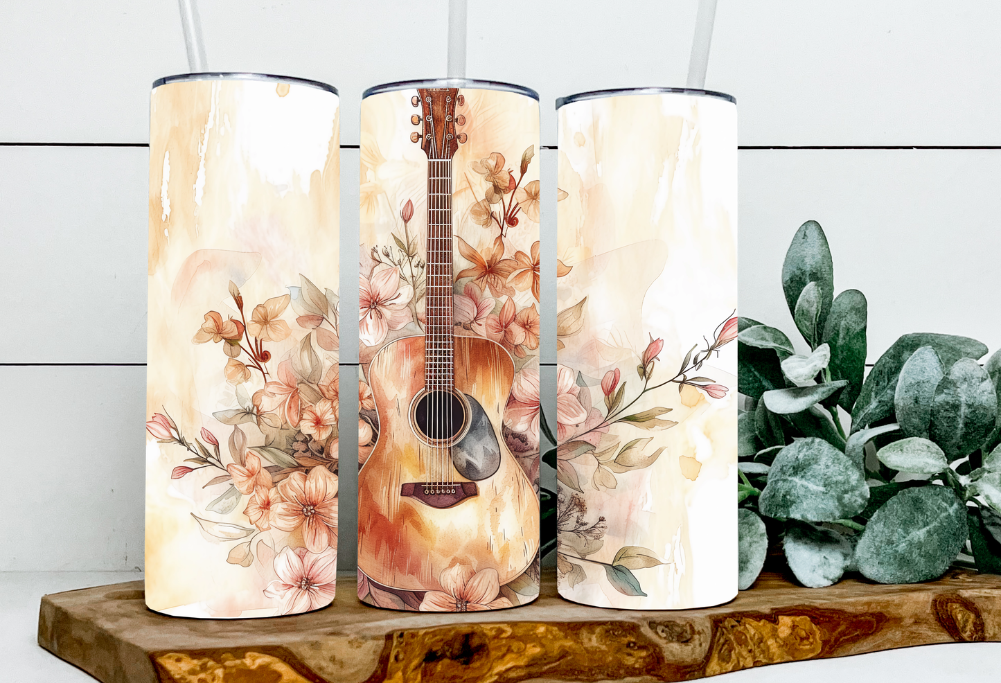 Floral Guitar