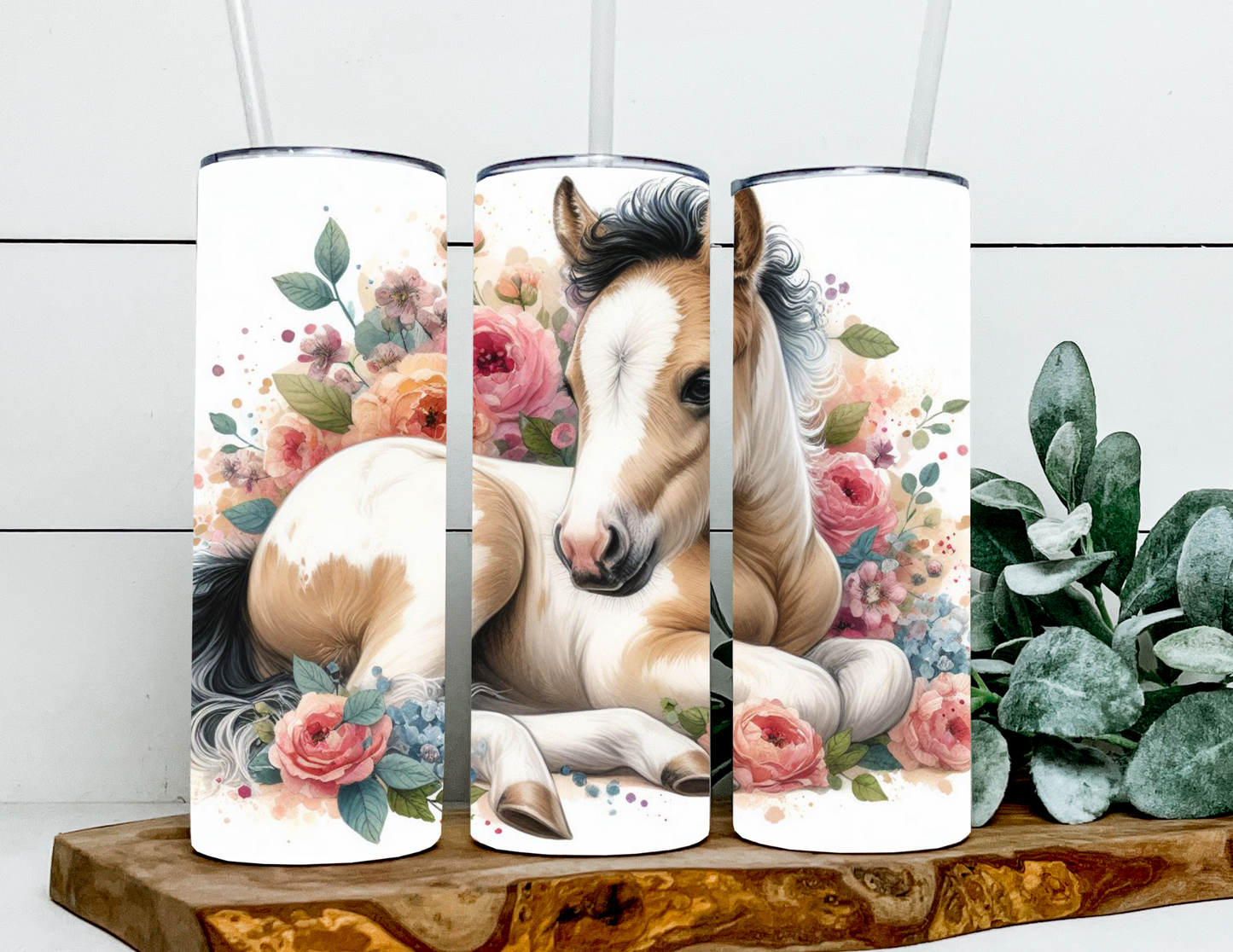 Ellison the Floral Paint Foal
