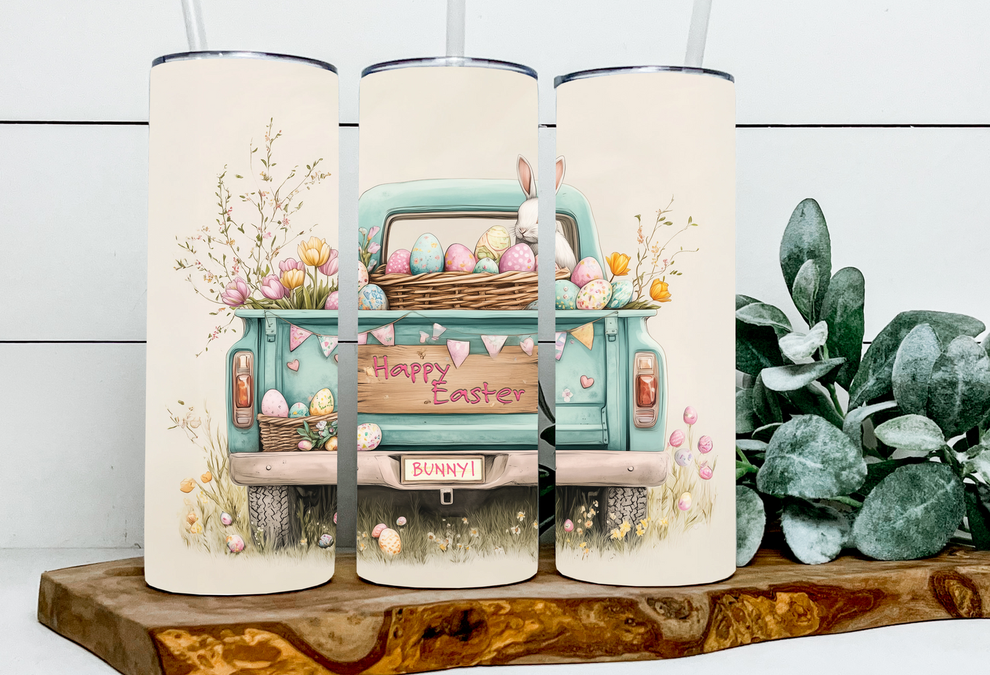 Happy Easter Vintage Truck
