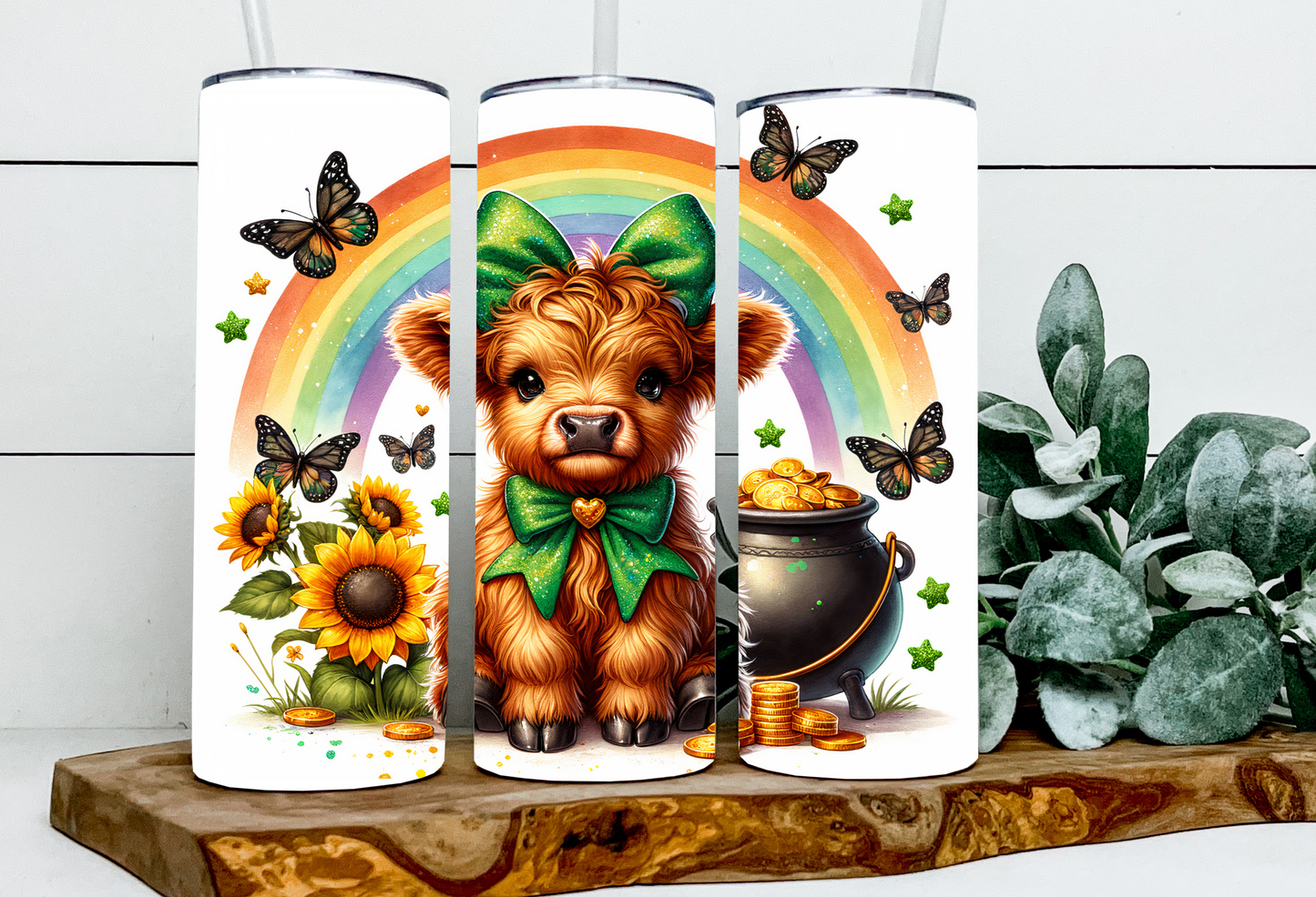 Eliana the St. Patricks Day Highland