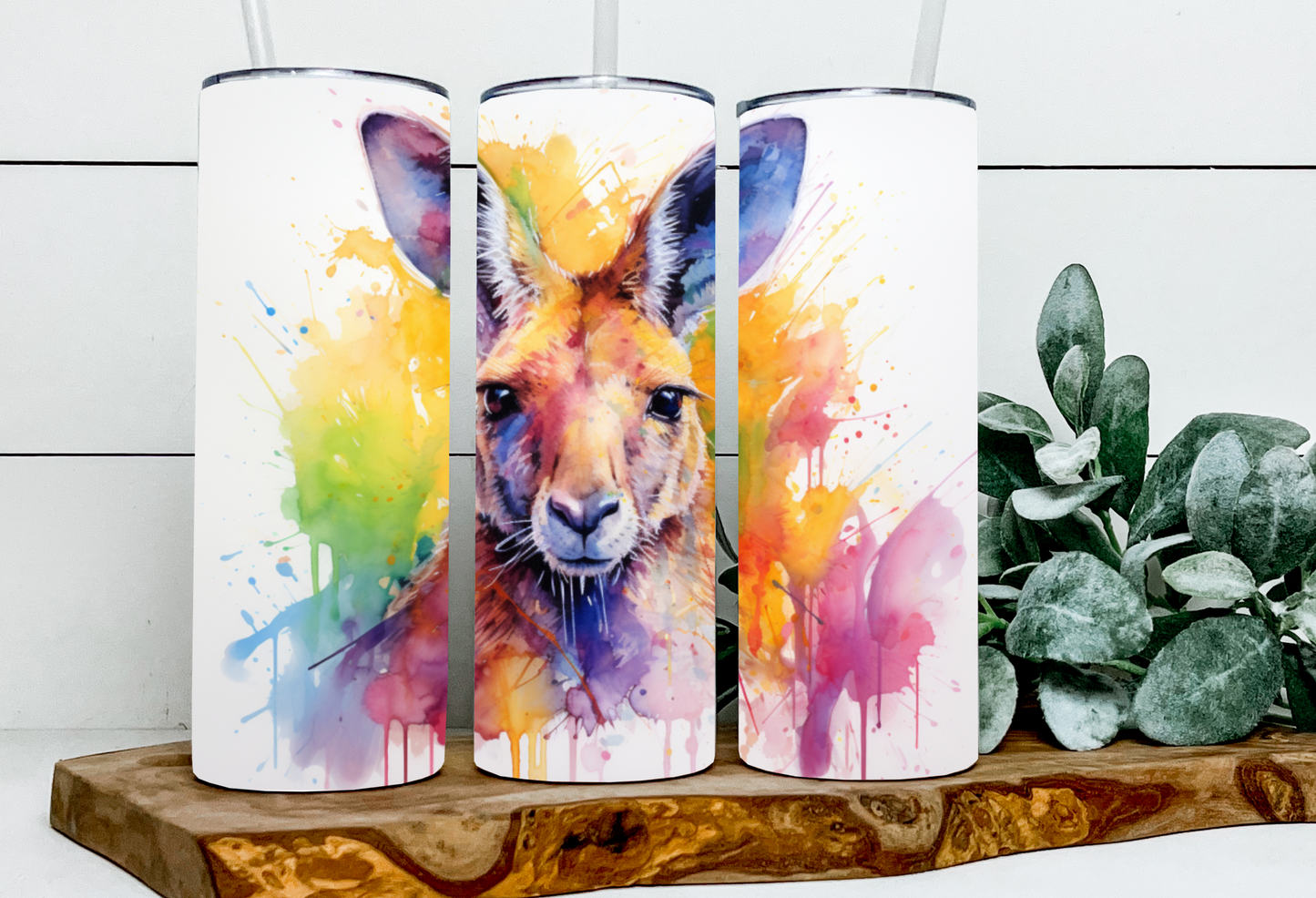 Shemore the Watercolor Kangaroo