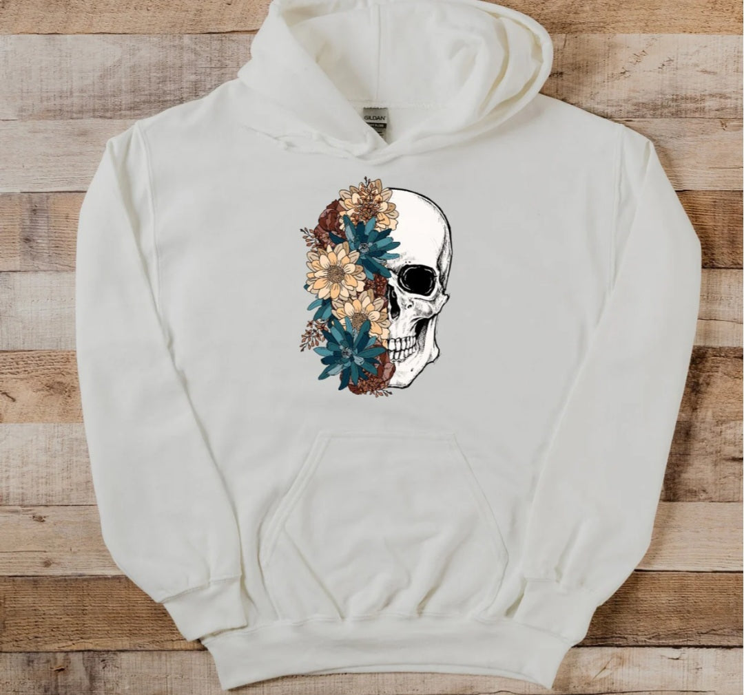 Floral Skull B15