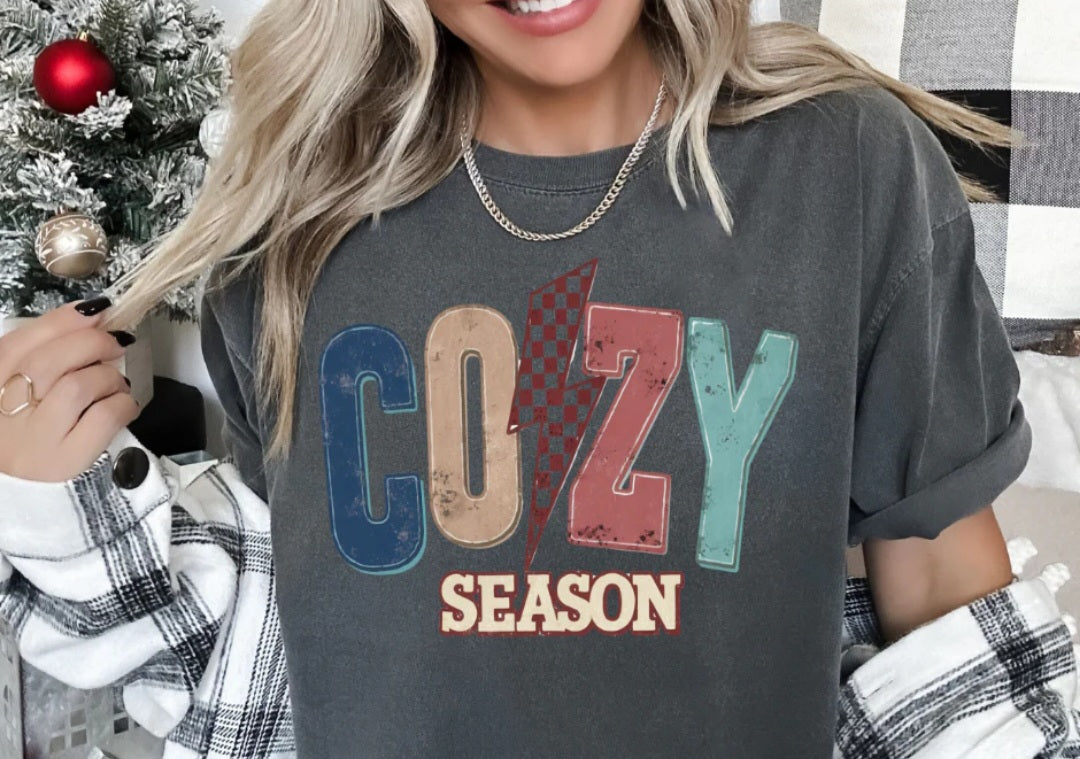Cozy Season Checkered Bolt WT