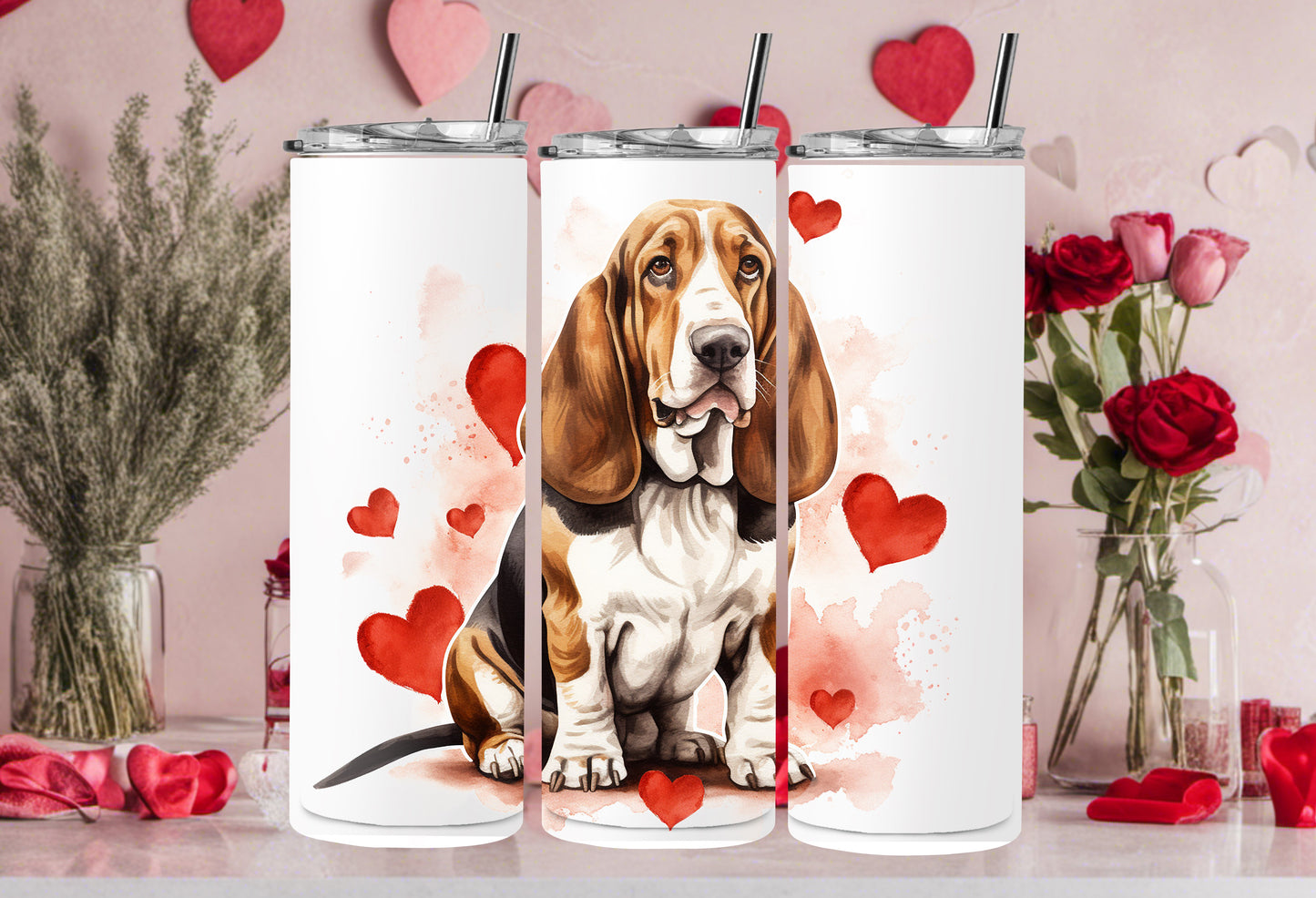 Valentine Dog Breed 30oz