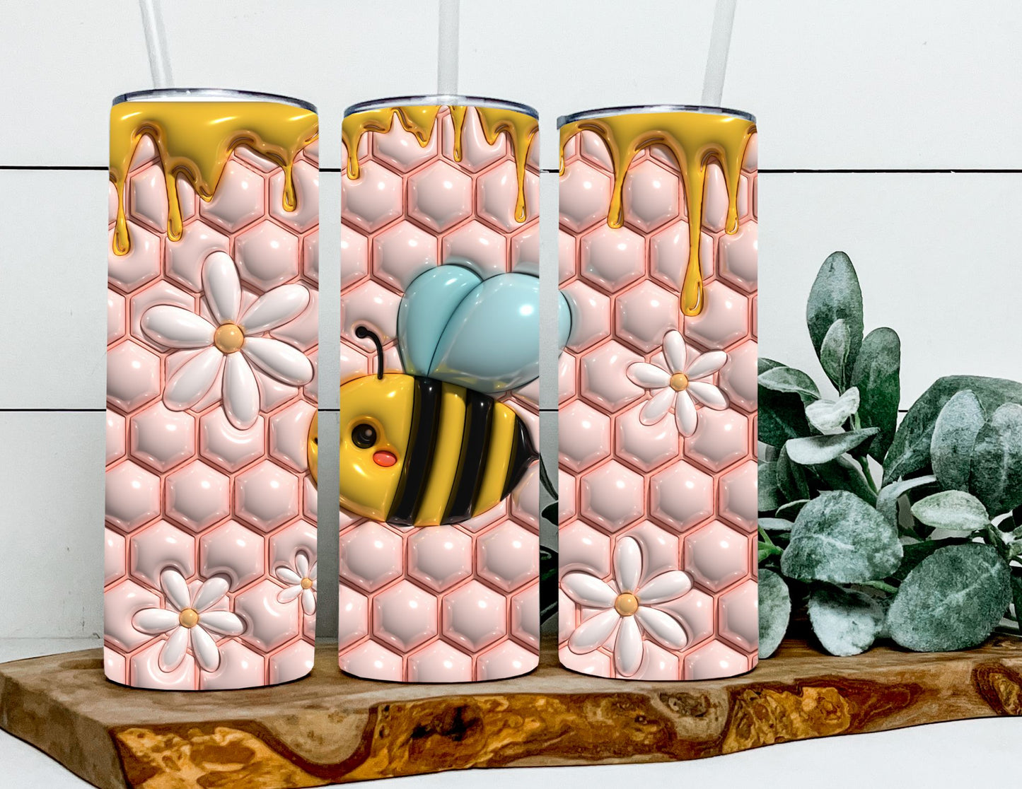 3D Puff Effect Bee