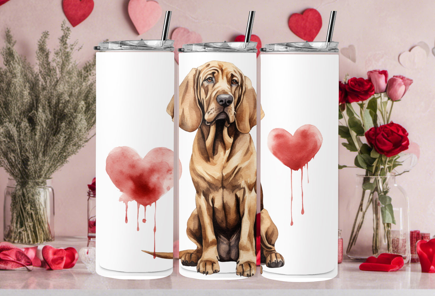 Valentine Dog Breed 30oz
