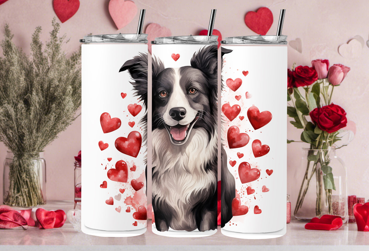 Valentine Dog Breed 30oz