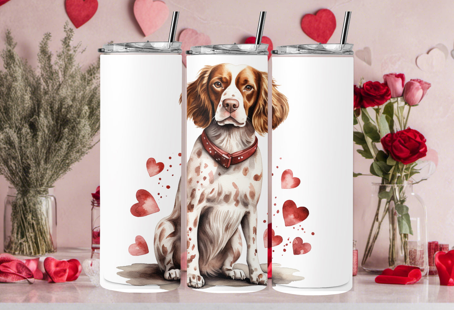 Valentine Dog Breed 30oz