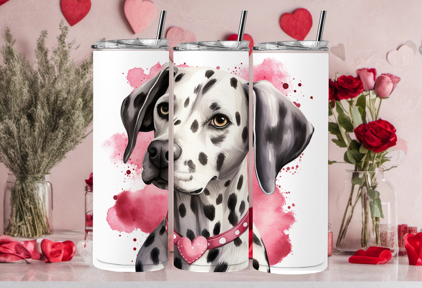 Valentine Dog Breed 30oz
