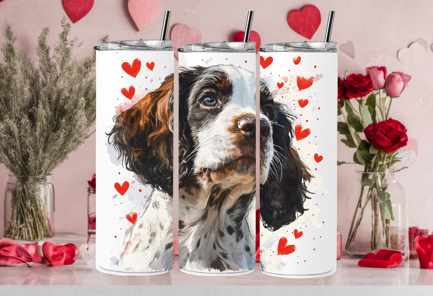 Valentine Dog Breed 30oz