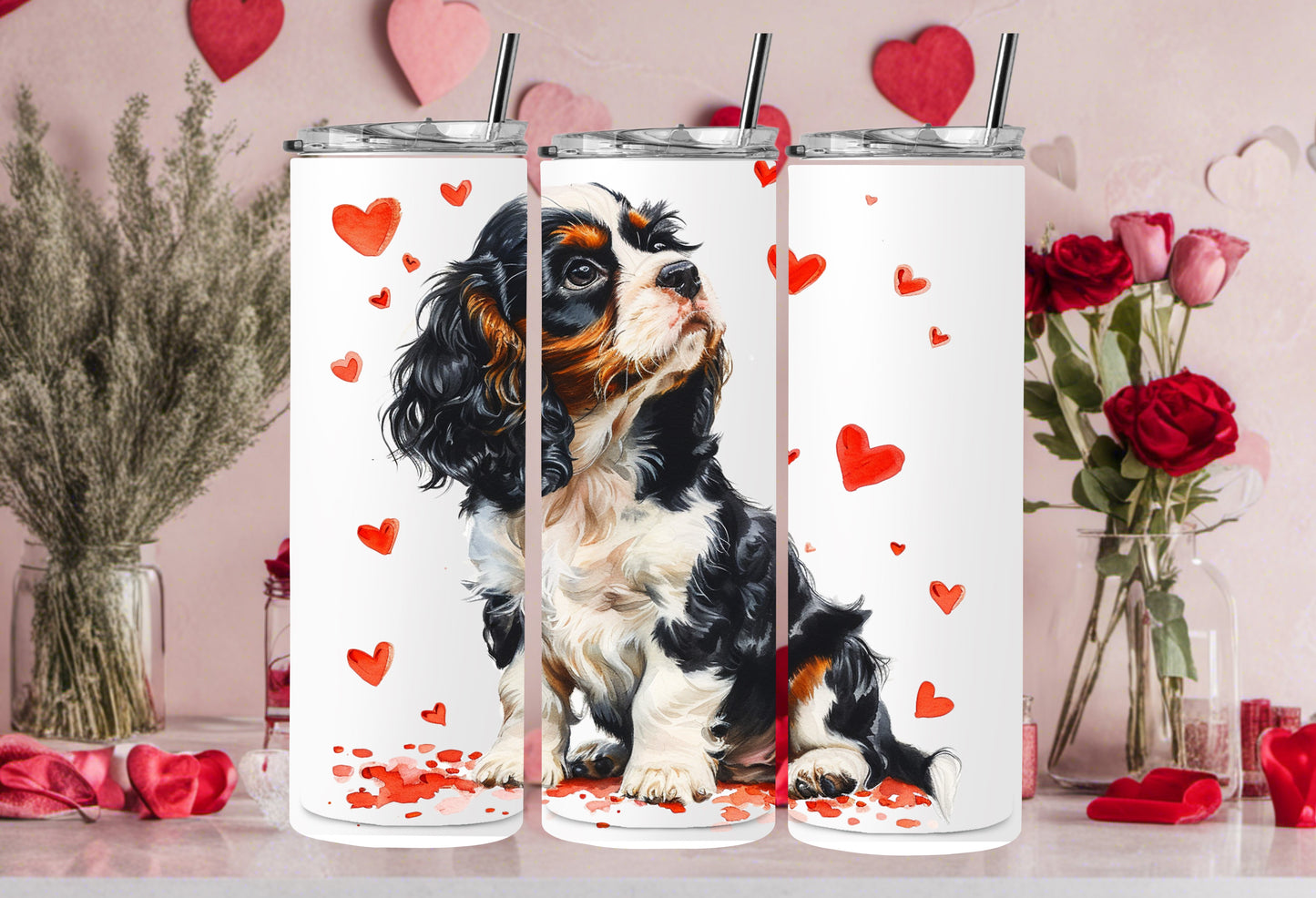 Valentine Dog Breed 30oz