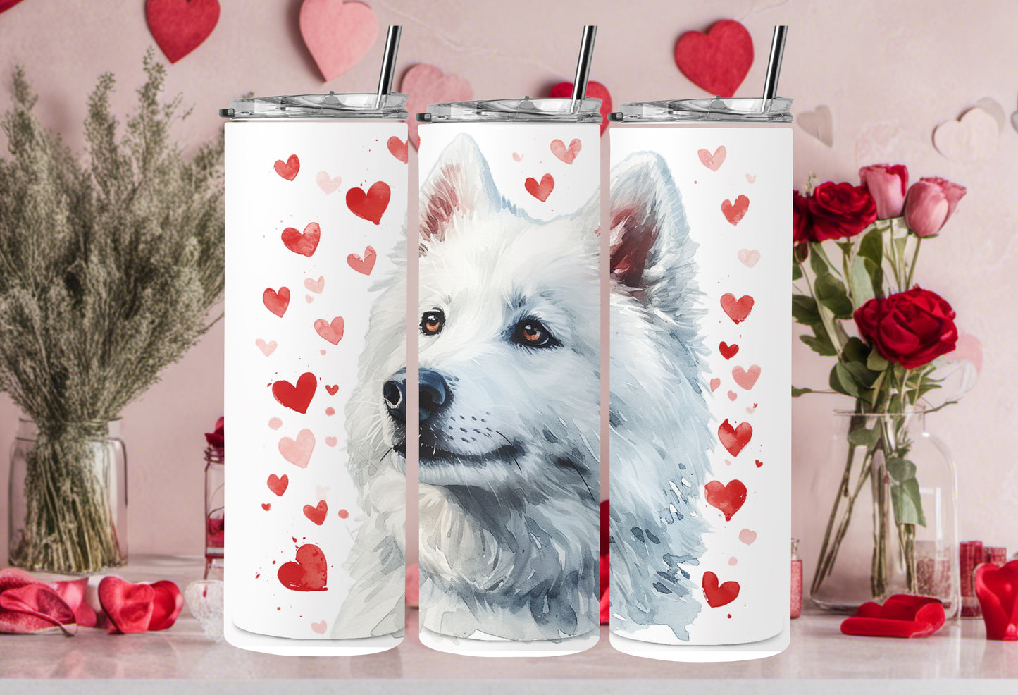 Valentine Dog Breed 30oz