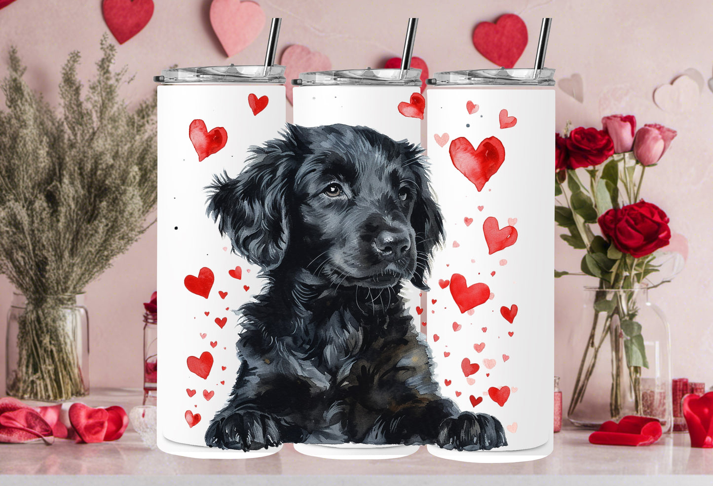 Valentine Dog Breed 30oz