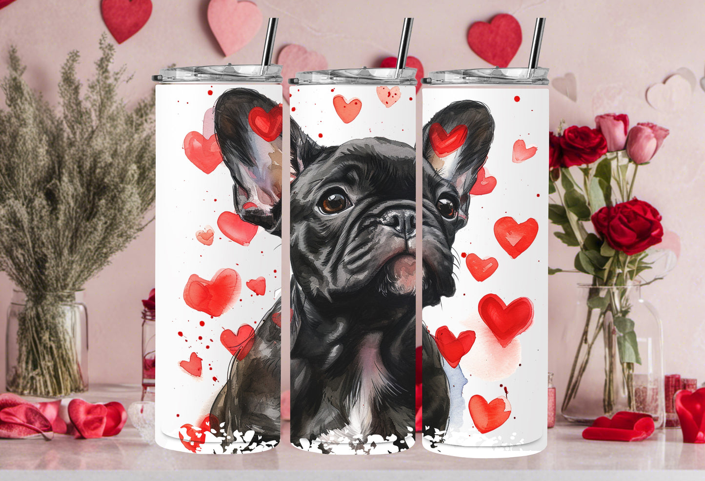 Valentine Dog Breed 30oz