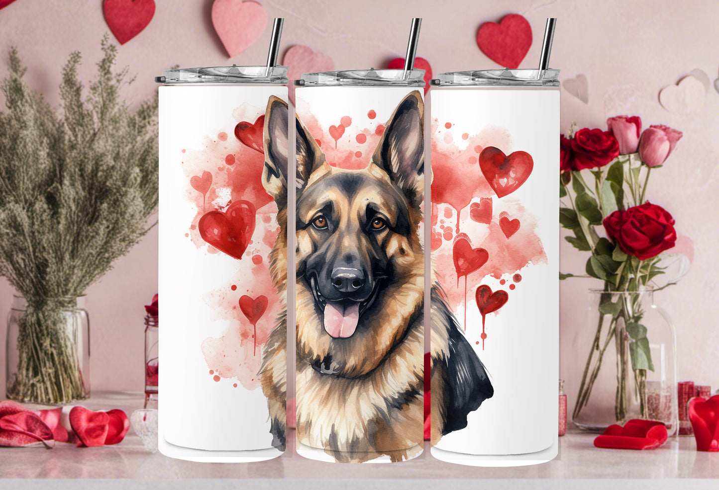 Valentine Dog Breed 30oz