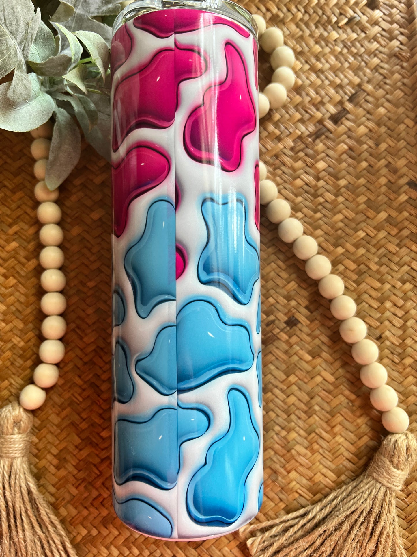Just a little moody blue/pink