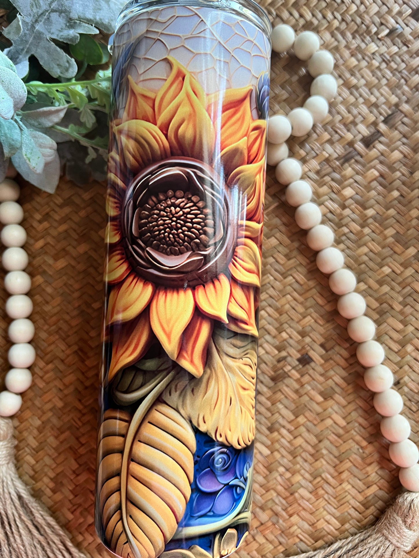 Multi Color Sunflowers 3D