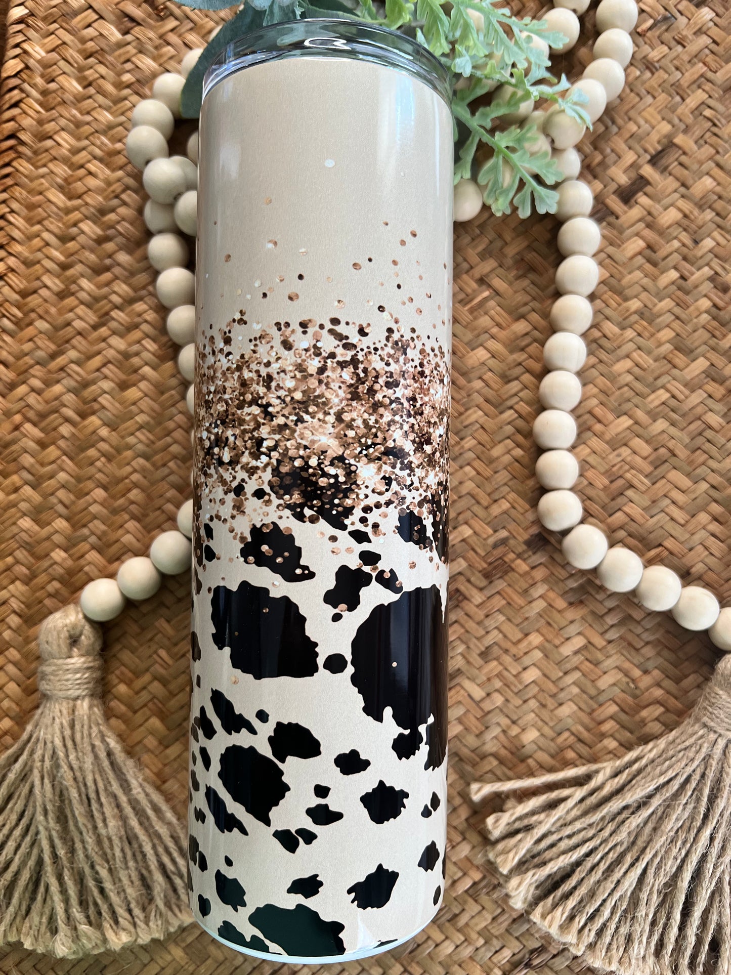 Champagne cowprint