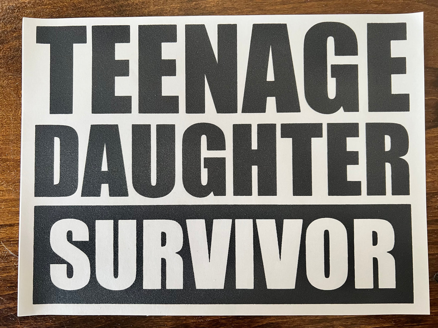 Teenage Daughter Survivor D16