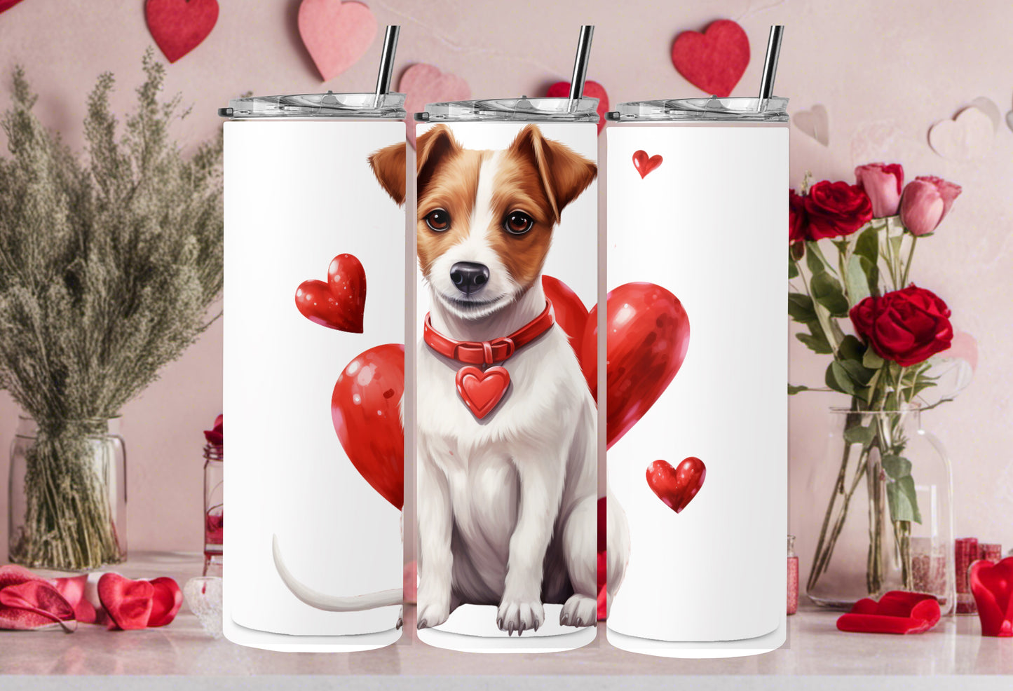 Valentine Dog Breed 30oz