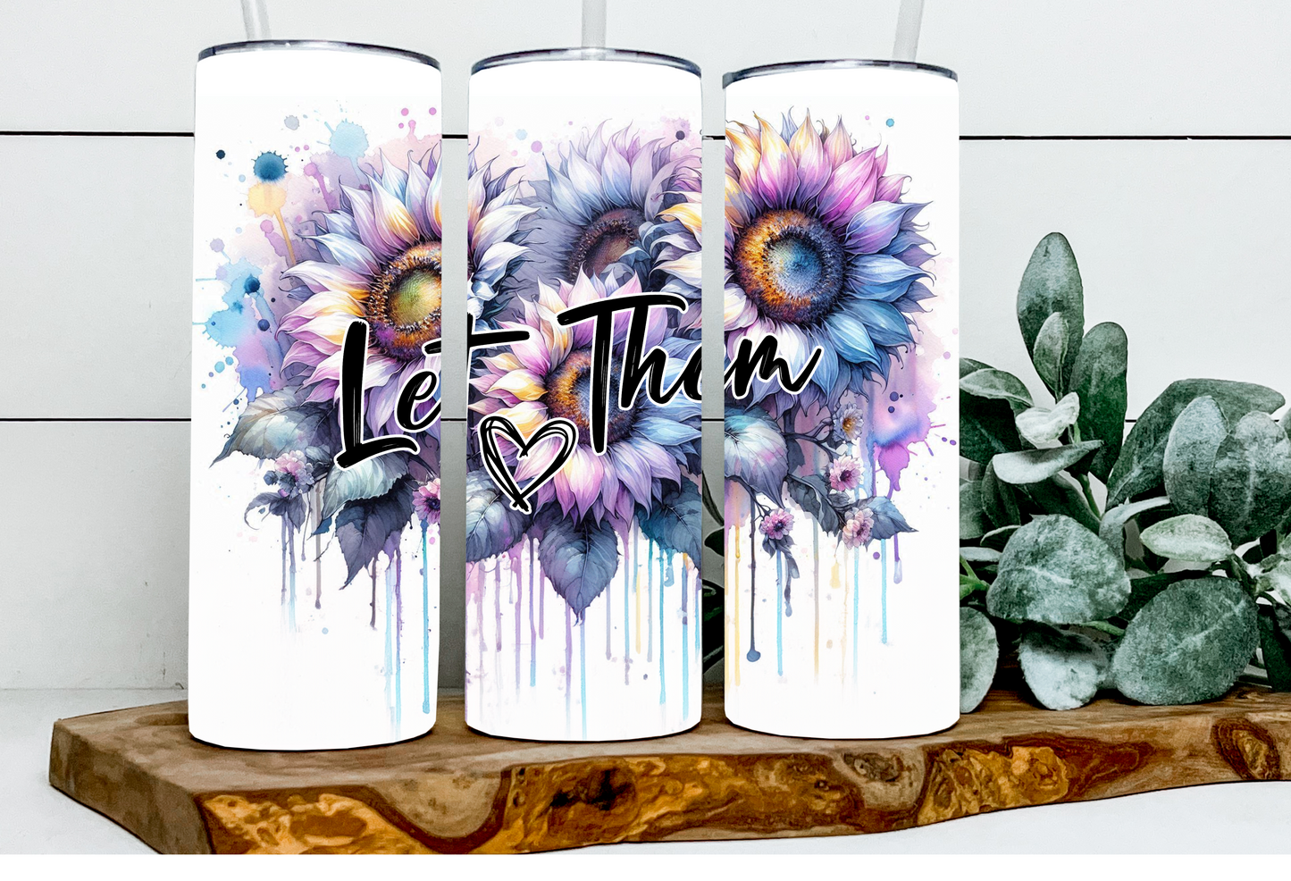 Let Them Rainbow Sunflowers