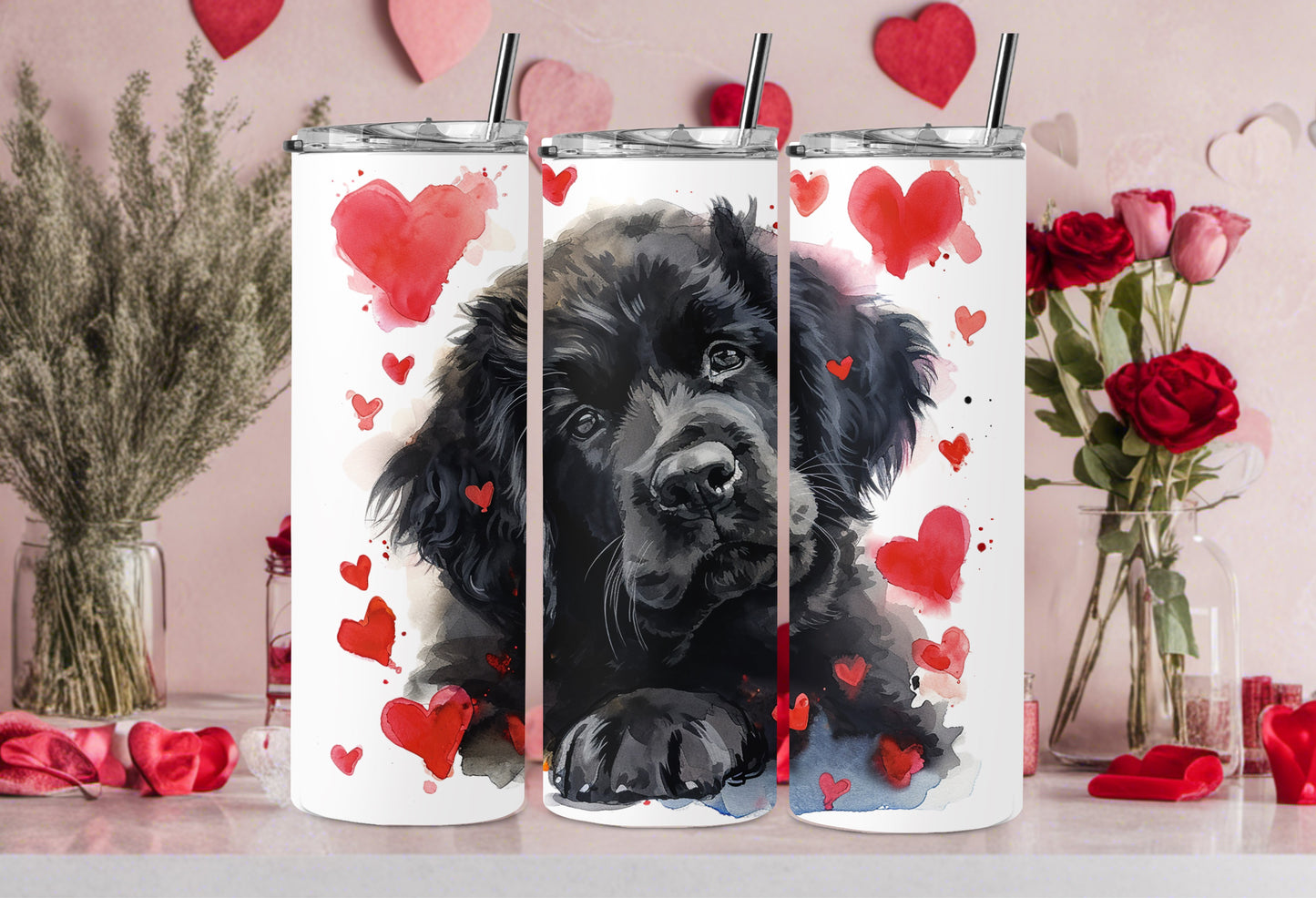 Valentine Dog Breed 30oz