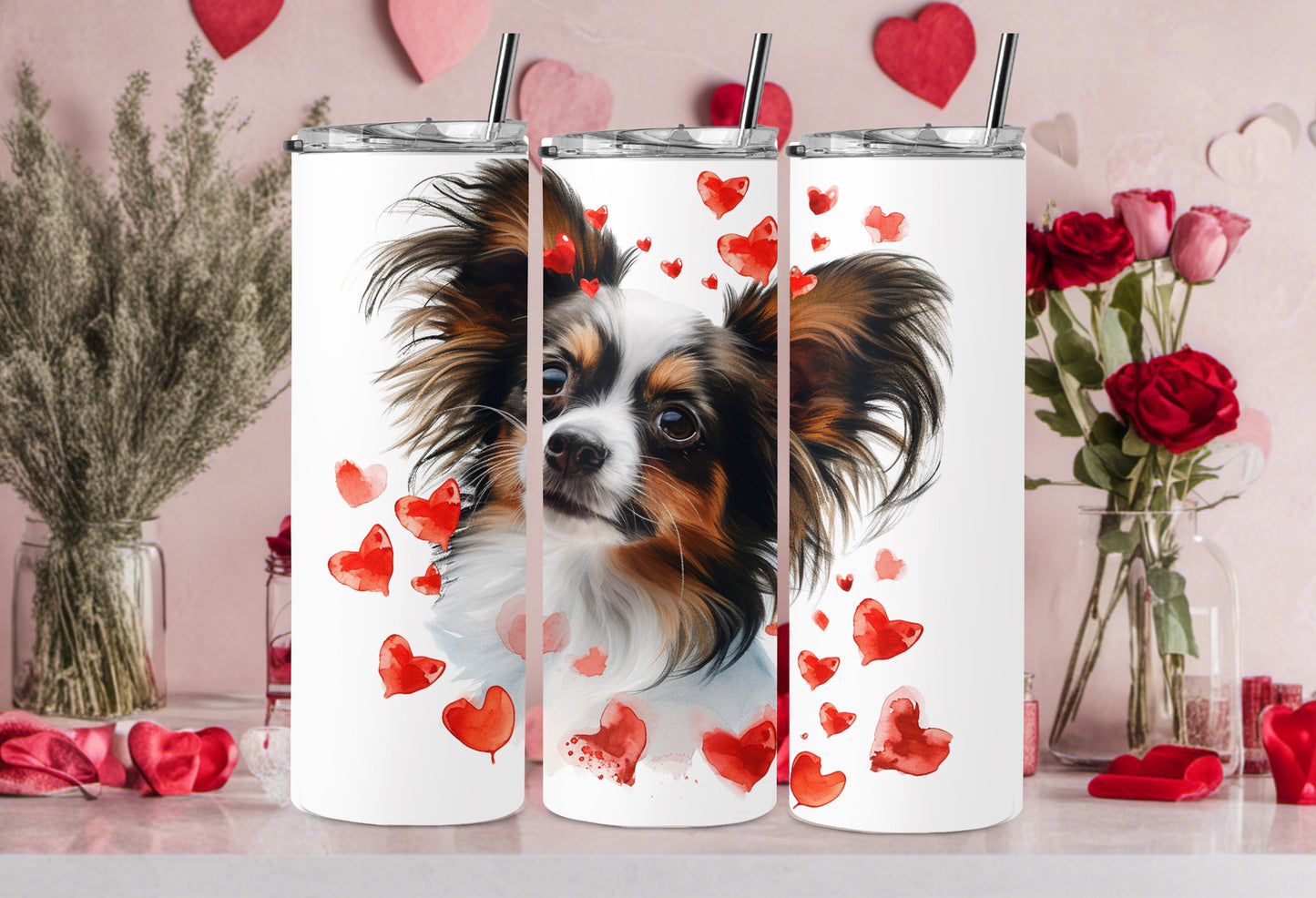 Valentine Dog Breed 30oz