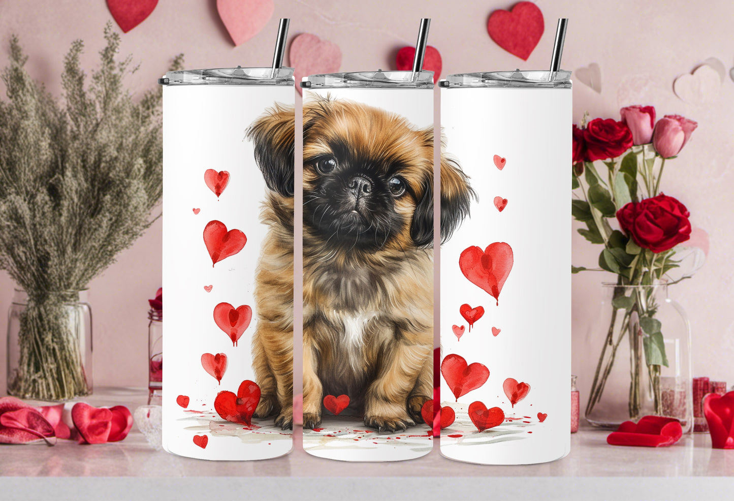 Valentine Dog Breed 30oz