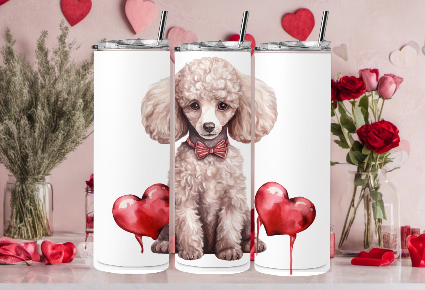 Valentine Dog Breed 30oz