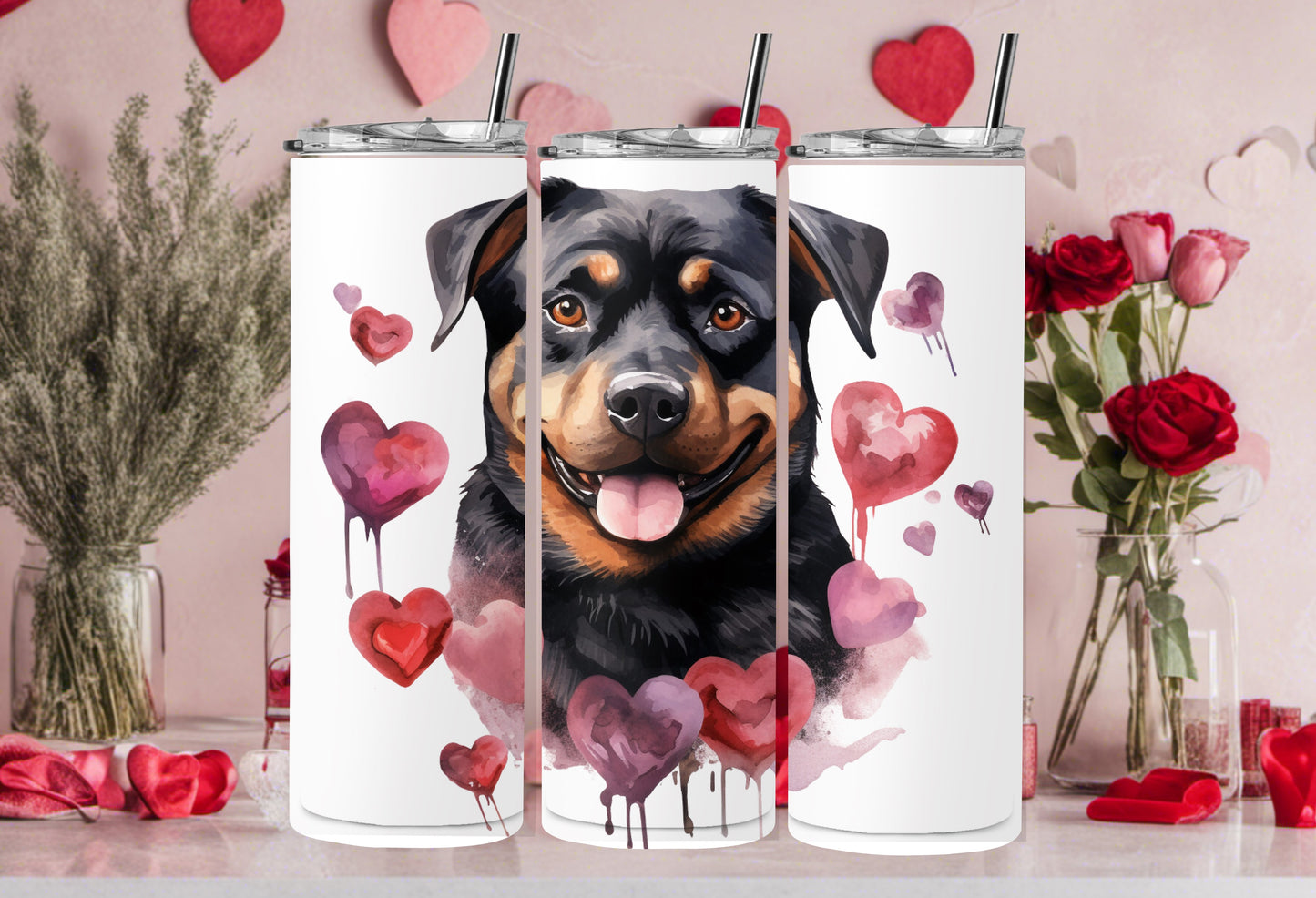 Valentine Dog Breed 30oz
