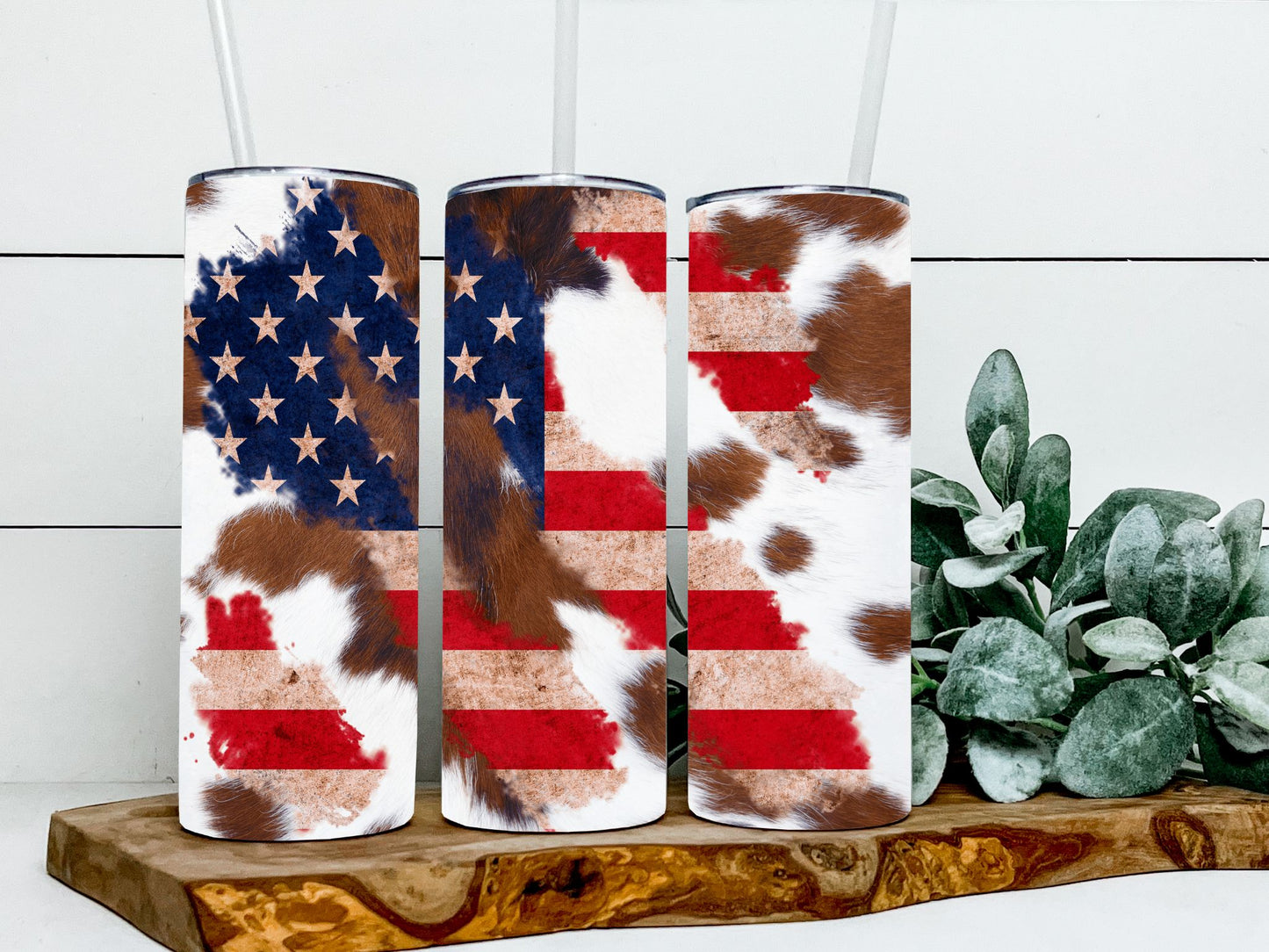 Patriotic Cowhide