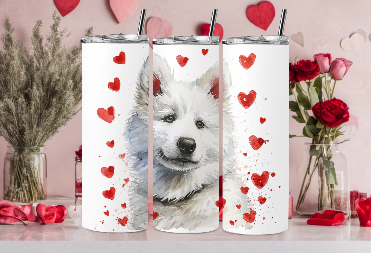 Valentine Dog Breed 30oz